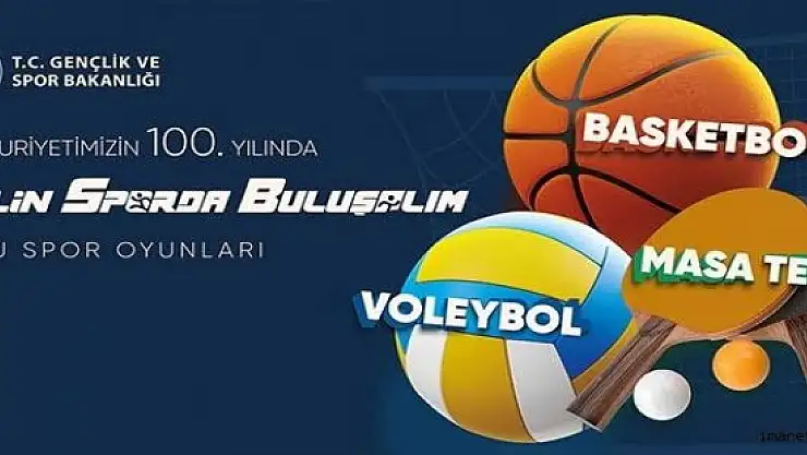 Cumhuriyetin 100. Yılında Kamu Spor Oyunları Heyecanı