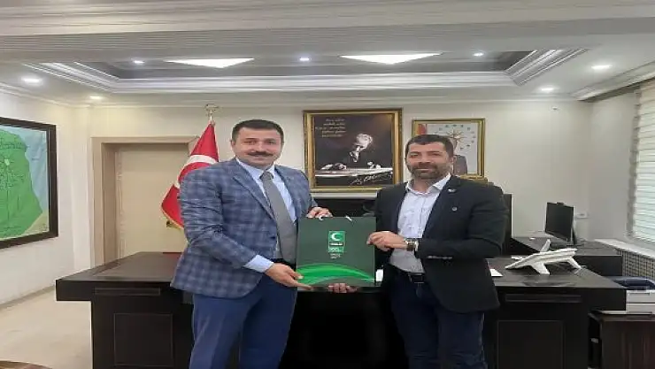 Yeşilay Ağrı Şubesi, bağımlılıklarla mücadelede iş birliği için kaymakamları ziyaret etti