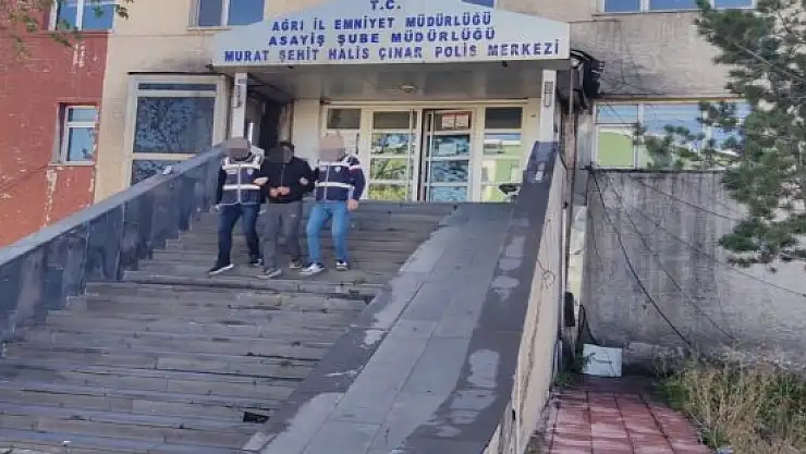 Ağrı'da 4 hırsızlık olayına karışan firari zanlı yakalandı