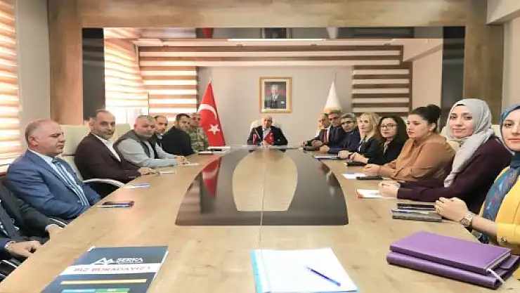 Doğubayazıt'ta kamu hizmetleri toplantısı