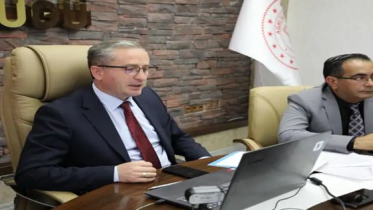 Ağrı'da ilçe milli eğitim müdürleri toplantısı yapıldı