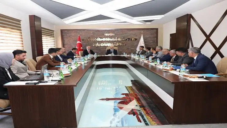 Ağrı'da mesleki eğitim değerlendirme toplantısı yapıldı