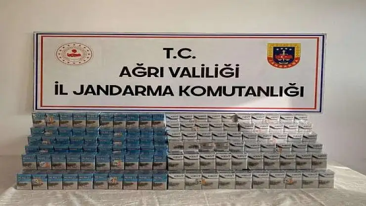 Ağrı'da kaçak akaryakıt ve sigara operasyonu: 2 gözaltı
