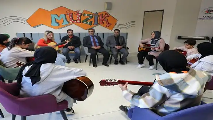 Ağrı Gençlik ve Spor İl Müdürü Fedai Din, Patnos'ta incelemelerde bulundu