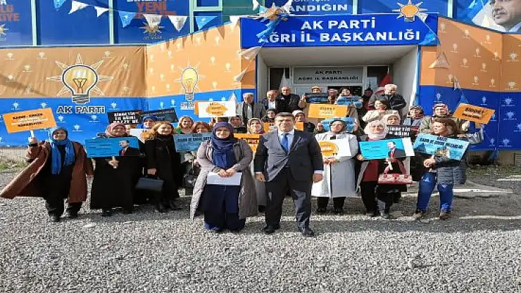 AK Parti Ağrı Kadın Kolları Başkanı Eldem'den Kadına Yönelik Şiddetle Mücadele Mesajı