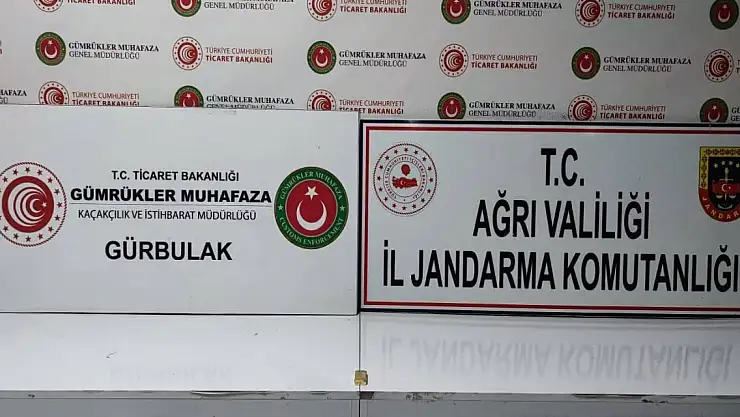Ağrı'da 1 kilo 152 gram kaçak altın ele geçirildi