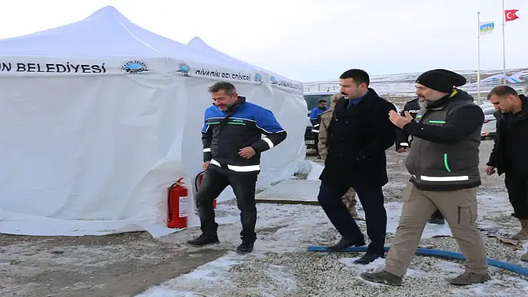 Diyadin'de kış tedbirleri toplantısı yapıldı