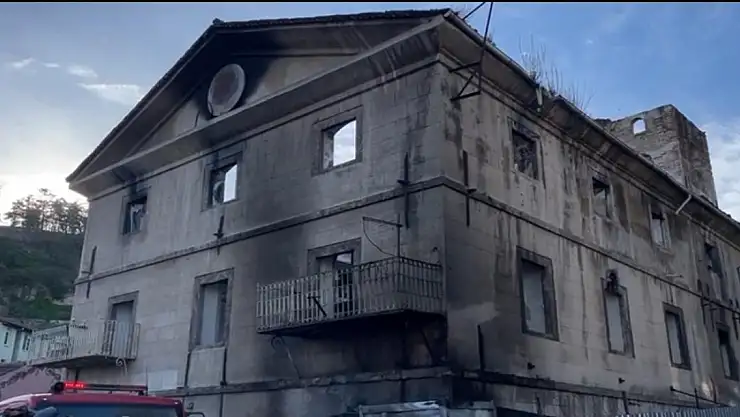 153 yıllık tarih kül oldu!