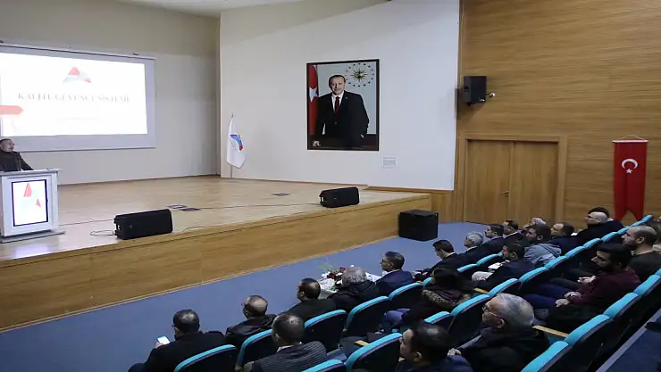 AİÇÜ'de Kalite Yönetimi Semineri