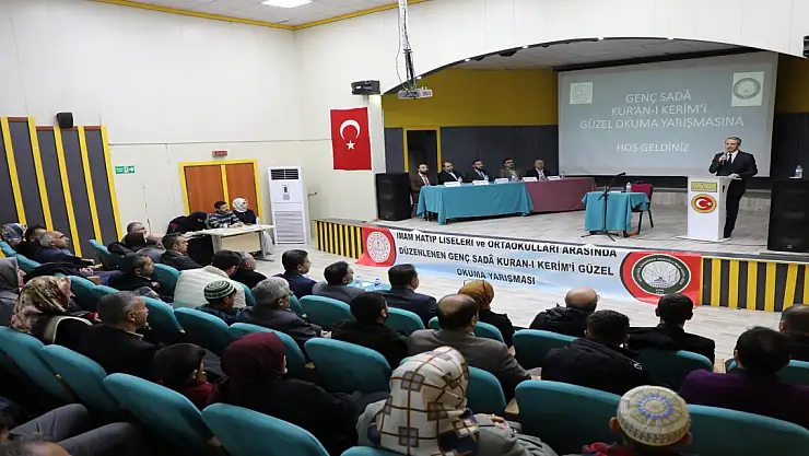 Genç Sada Kur'an-ı Kerim'i Güzel Okuma Yarışması'nın il finali