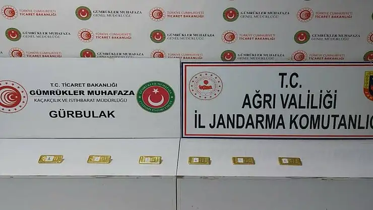 Ayakkabı içinde külçe altın yakalandı