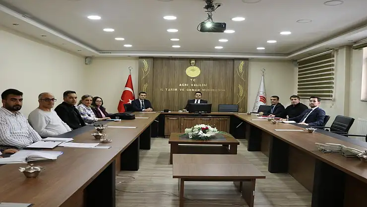 Tarımsal üretim planlandı