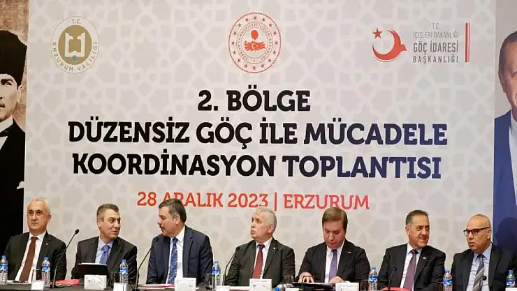 14 İl Valisi 'Düzensiz Göç' için toplandı