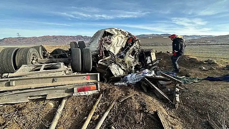 Doğubayazıt'ta ölümlü kaza: 1 ölü