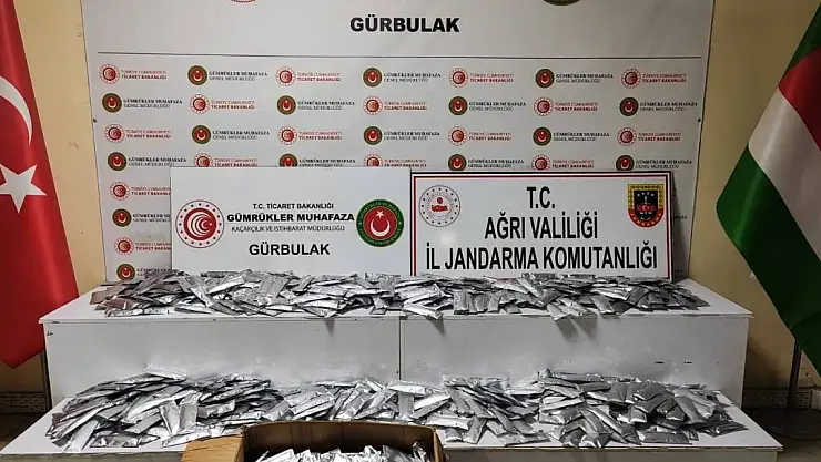 Ağrı Gürbulak'ta şişelerden botoks çıktı