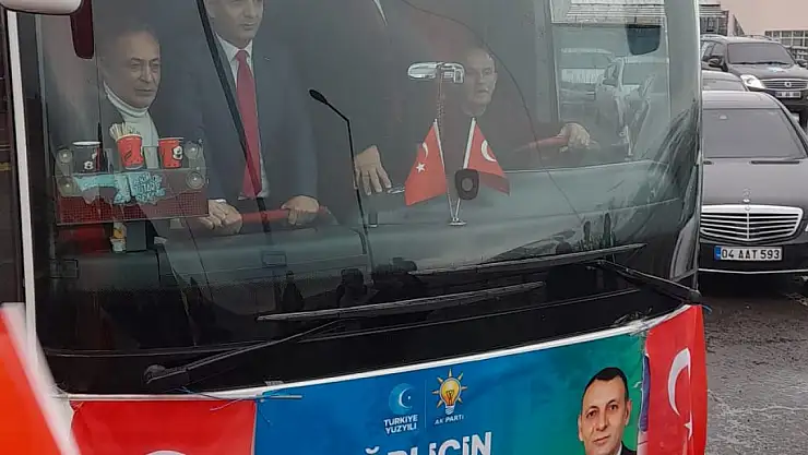 Başkan Adayı Aydın'a görkemli karşılama
