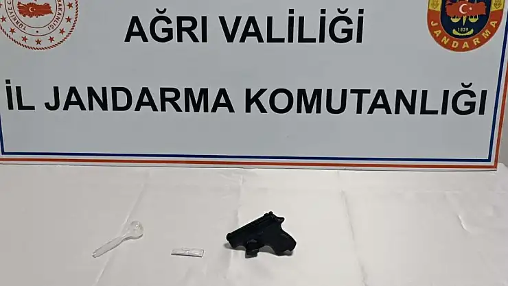 Ağrı'da uyuşturucu operasyonu 2 gözaltı