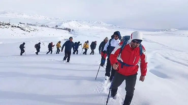 Ağrı'da tepki için kilometrelerce yürüdüler