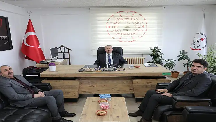 Kökrek, Hamur İlçe Milli Eğitim Müdürü Özmüş'ü ziyaret etti