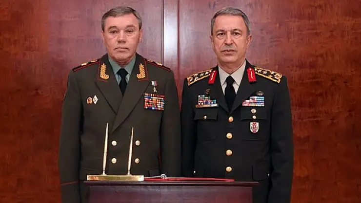 Akar, Rus mevkidaşı ile görüştü