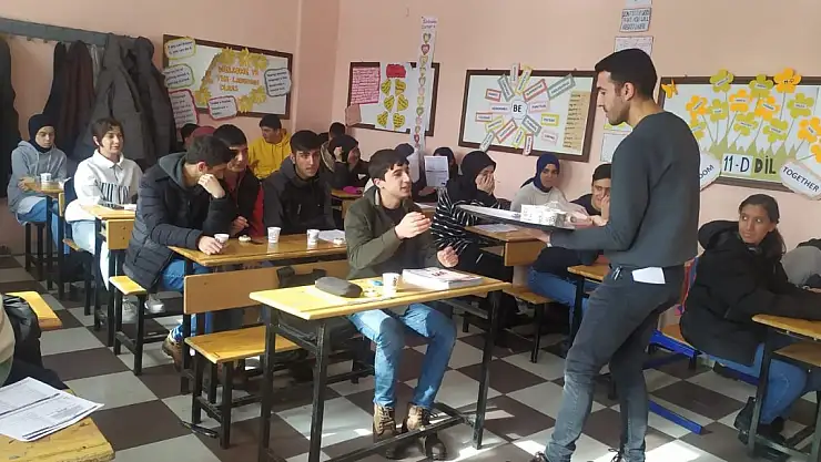 Hamur'da öğrencilere yoğunlaştırılmış eğitim