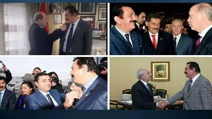Parti parti gezen aşiret lideri kim? 5 kez parti değiştirdi, rozetlerini bakın kimler taktı?
