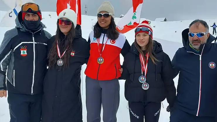 Ağrılı sporcu Lübnan'dan altın madalyayla dönüyor