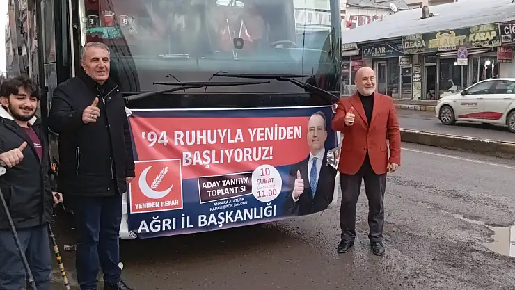 Ağrı YRP'de adaylar tamam!
