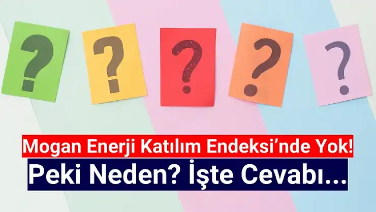 Mogan enerji neden katılım endeksine uygun değil?