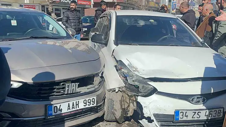 Ağrı'da dikkatsizlik kazayı getirdi