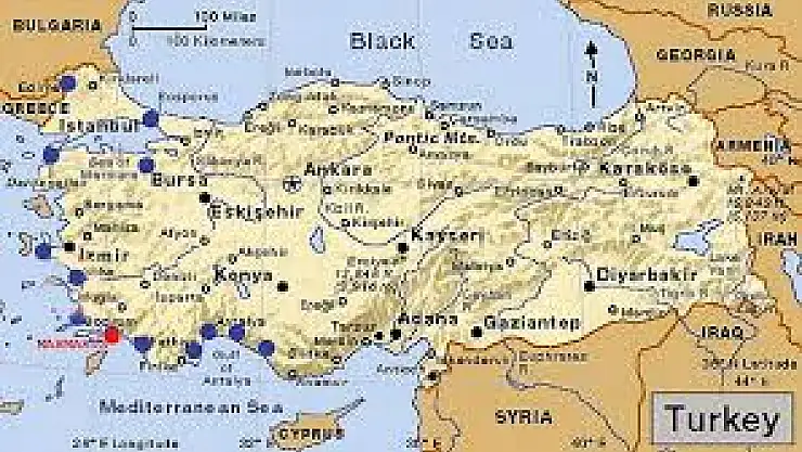 Karaköse Haritası Ağrı, Karaköse Nerededir?Karaköse Nerede ve Nereye Bağlı?