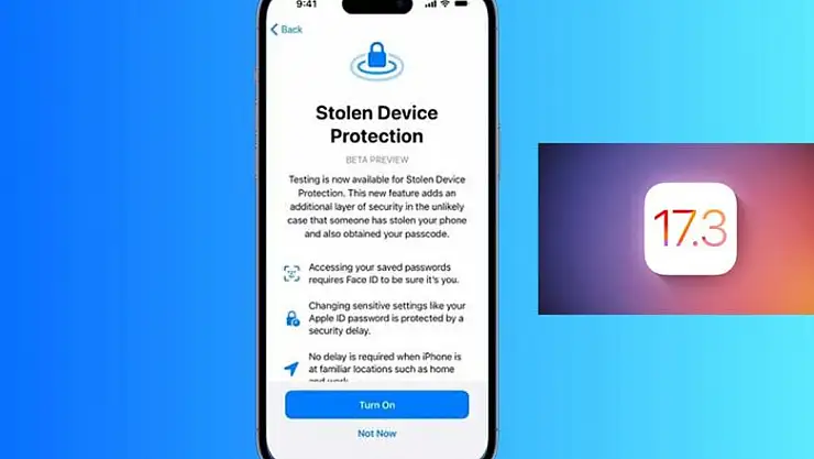 İOS 17.3.1 özellikleri