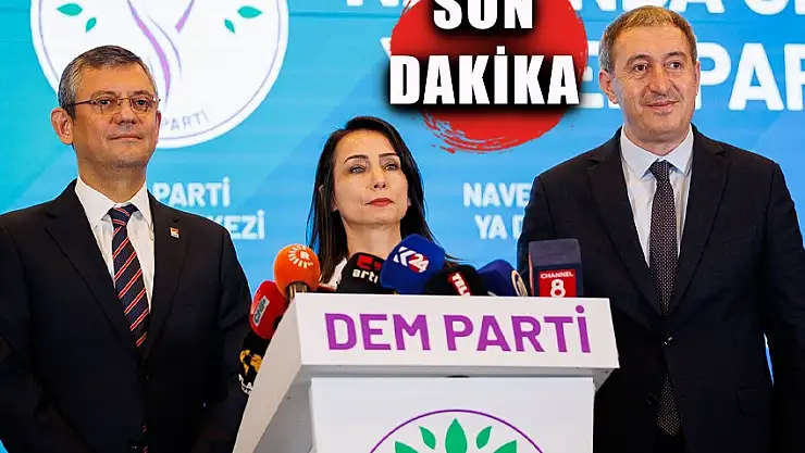 CHP'den DEM Parti'ye Rest! 'Kapıları Kapattı'