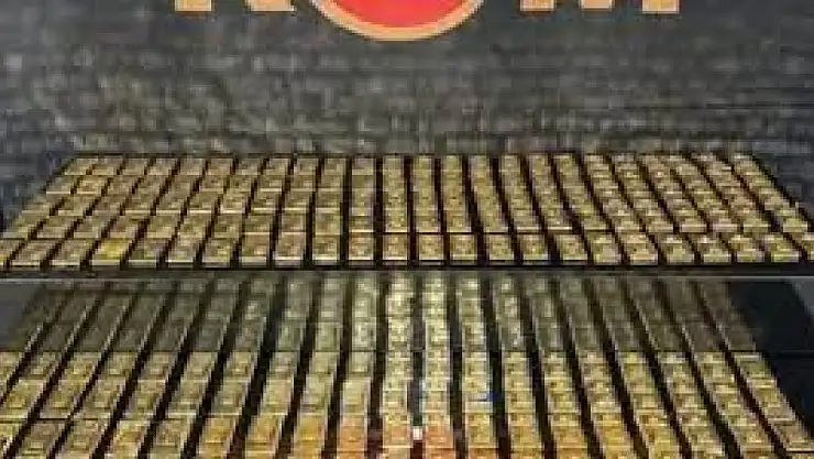 88 kilogram kaçak külçe altın ele geçirildi