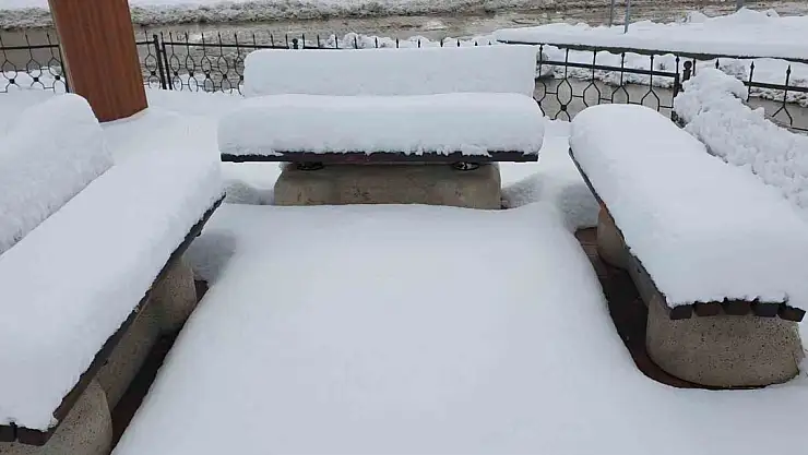 Başkale'de Kış yeniden başladı! Okullar tatil, yollar felç