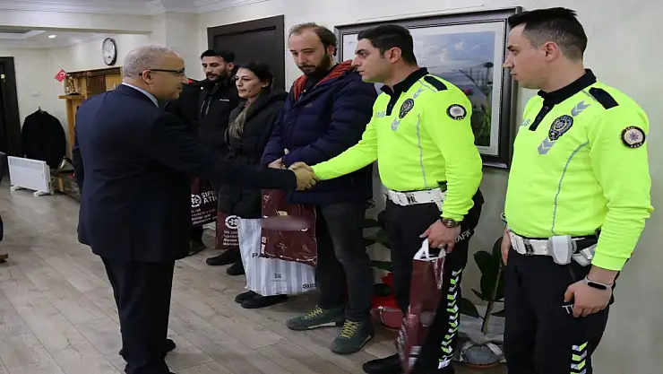 Ağrı'da duyarlı ve özverili polisler ödüllendirildi