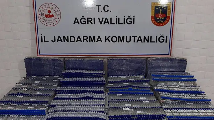 Doğubayazıt'ta 27  milyonluk kaçak tıbbi malzeme