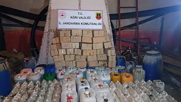 Ağrı'da Şampuanlarınıza dikkat edin! Onun da kaçağını çıkardılar