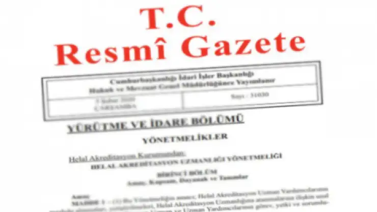 Resmi Gazete başlıkları: 24 Mart Pazar