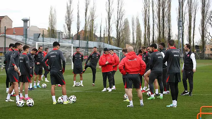 A Milli Takım, Avusturya maçı hazırlıklarına başladı