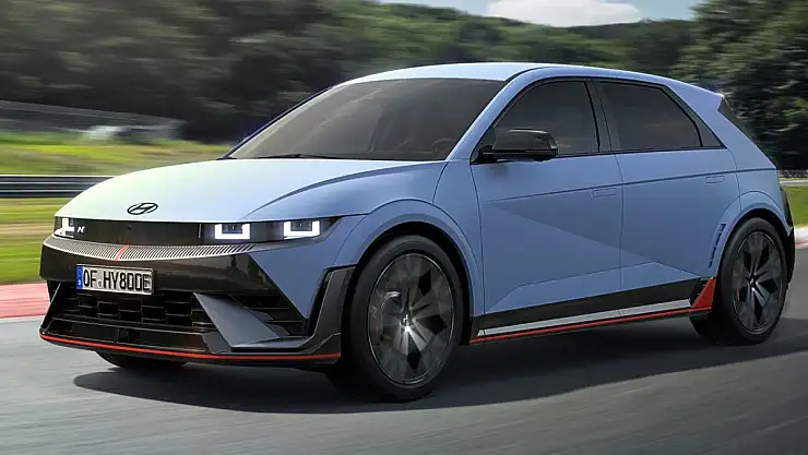 Hyundai IONIQ 5 N! Elektrikli Canavar 650 Beygirle Sahneye Çıktı!