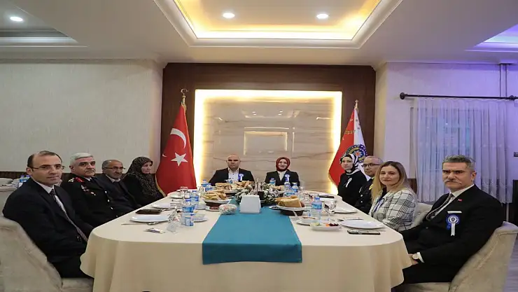 Ağrı'da Polis Haftası İftar Sofrası