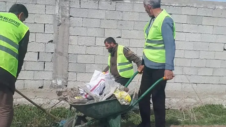Ağrı baştan aşağı temizleniyor!