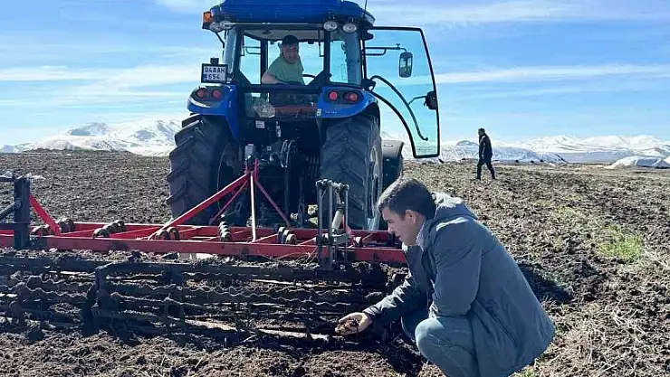 Ağrı'da ekim hazırlıkları başladı
