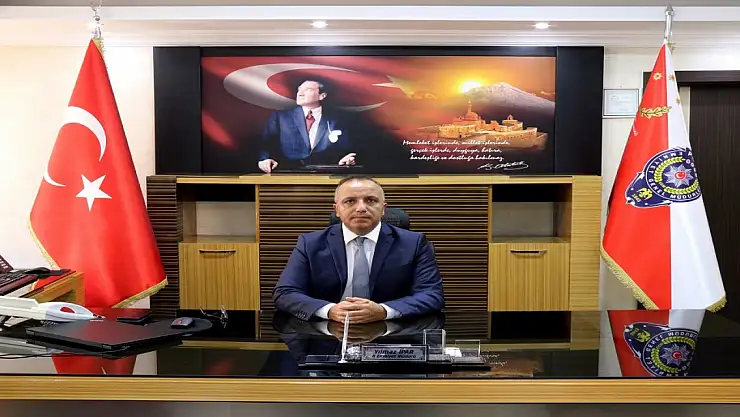 Ağrı Emniyet Müdürü İpar'dan 10 Nisan Polis Haftası ve Ramazan Bayramı mesajı