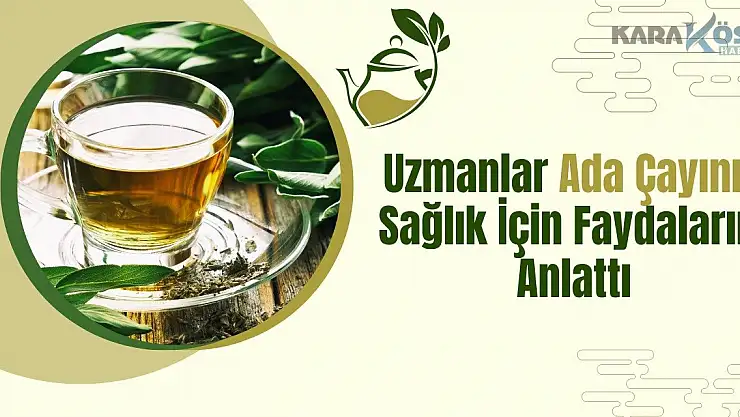 Uzmanından Ada Çayının Sağlık İçin Faydaları