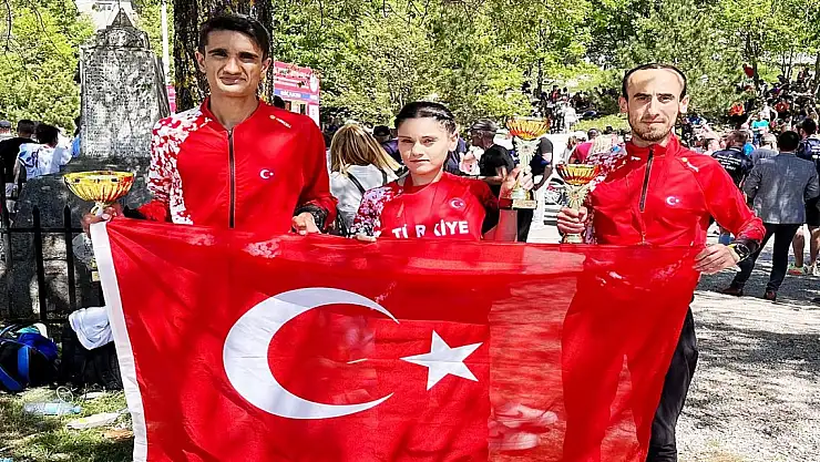 Ağrılı sporcu bronz madalya kazandı