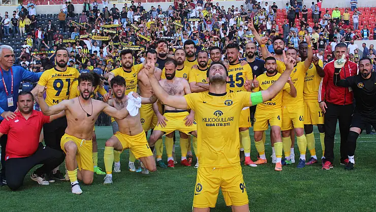 Ağrı 18 yıl sonra TFF 3. Lig'de