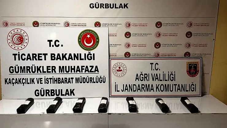 Ağrı'da Gümrükte uyuşturucu ele geçirildi