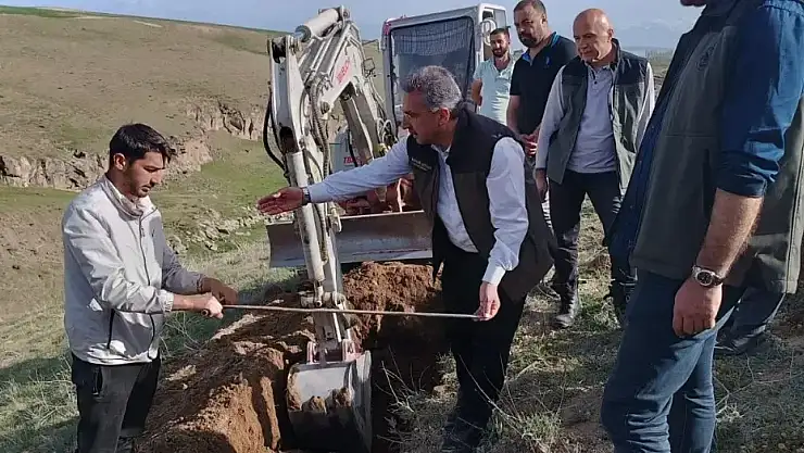 Bitlis'in Ahlat ilçesinde yeni proje için çalışmalar başlatıldı